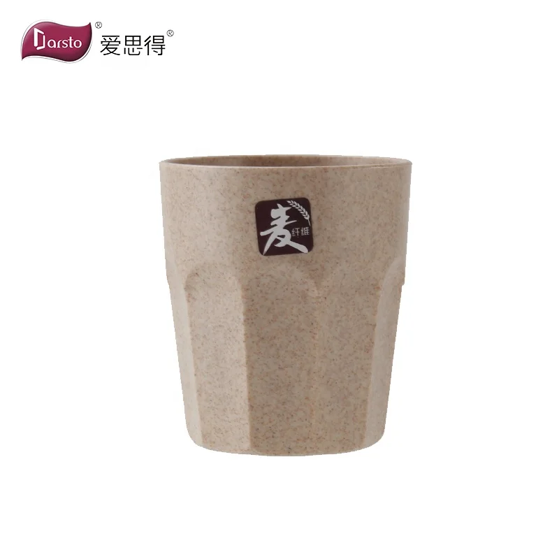 

350ML Wheat Straw Fiber Cups Reusable Kid Cup Drinking Coffee Cup