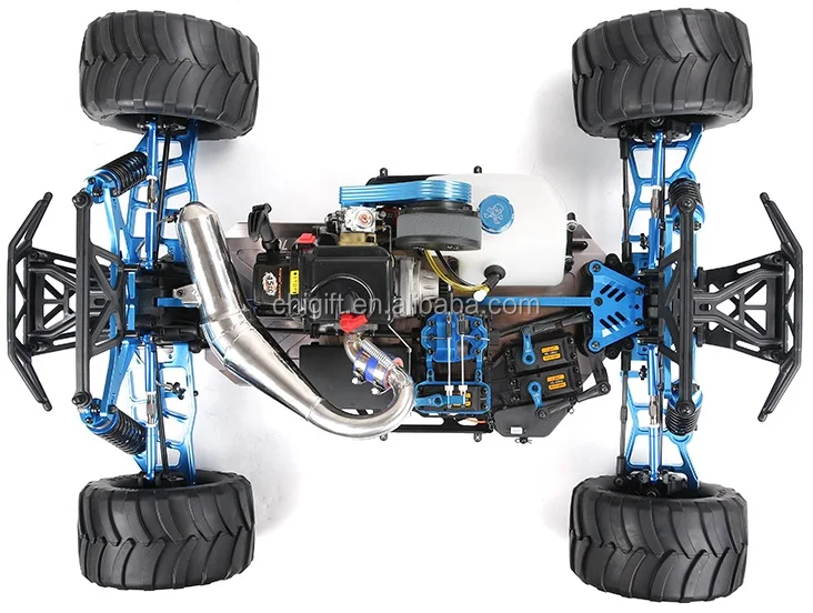 1/5 Scale Rovan XLT Gas Truck - 4WD RC Car with 45cc Engine