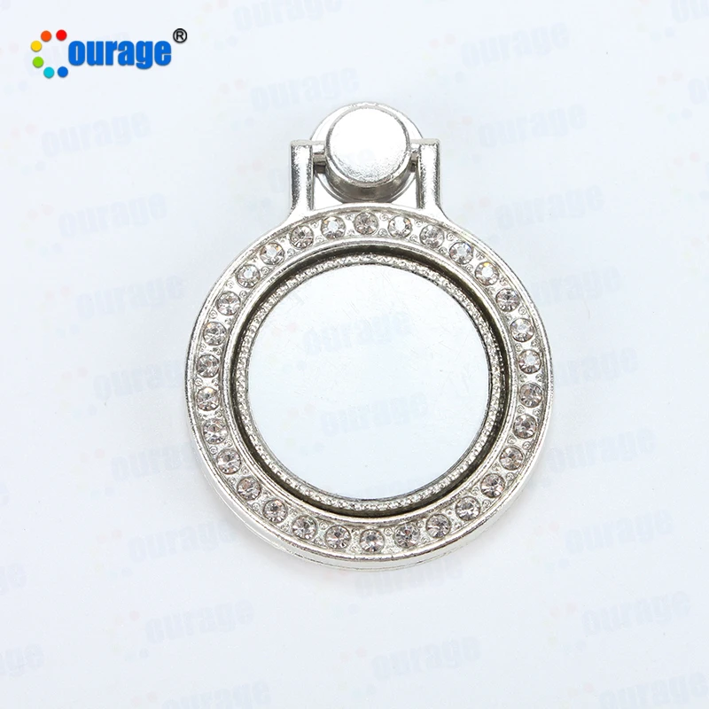 

Custom logo Stand Mobile Cell Finger Ring Phone Holder For sublimation