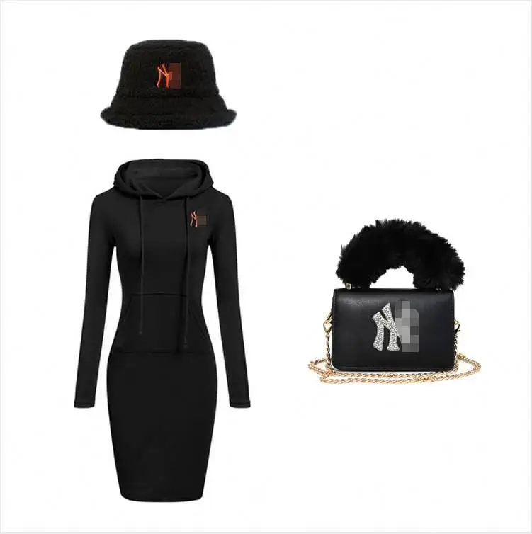 

Luxury fashion famous designer brands handbags matching NY fur bucket hat and purses ny hat and purse set, Customized color/as show