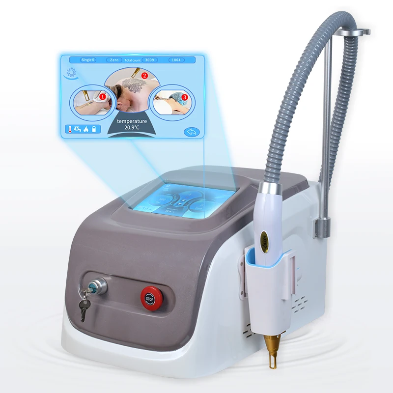

Tattoo machine qswitch laser mole removal device
