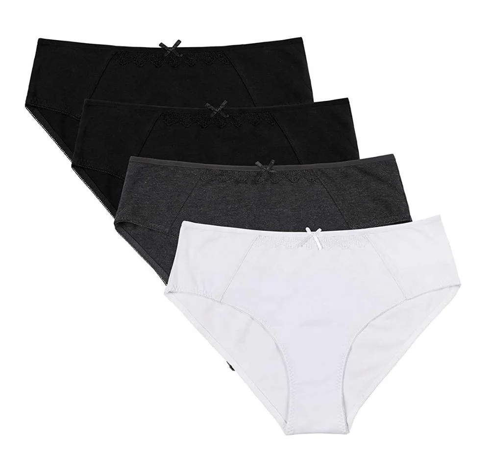 Women Soft Underpants Seamless Lingerie Briefs Hipster Underwear Panties