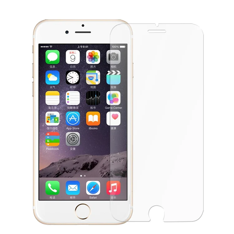 

Sell high quality 9 h hardness mobile phone screen protective film is suitable for the iphone 6 toughened glass membrane 7/8