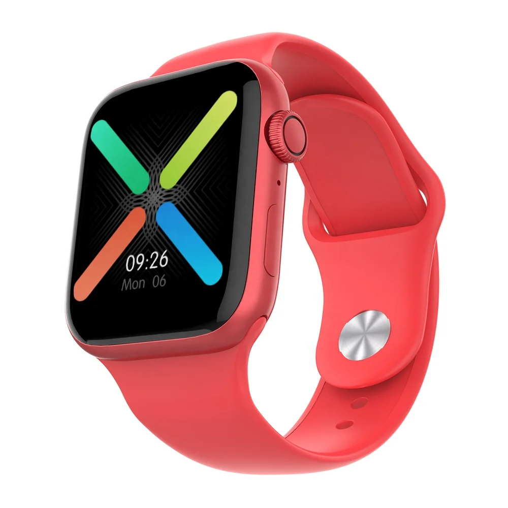 

Smart Watch Full Touch Smart Watch Smartwatch Bracelet Fitness Activity Tracker Men Women Heart Rate Monitor For Android Ios, Black,white,pink,red,blue