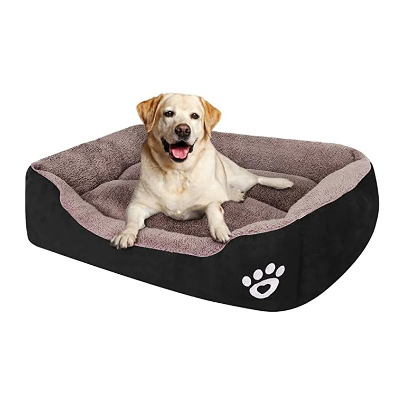 

Custom Size Soft Orthopedic Dog Bed Luxury Pet Dogs Cat Bed hunde bett dropshipping