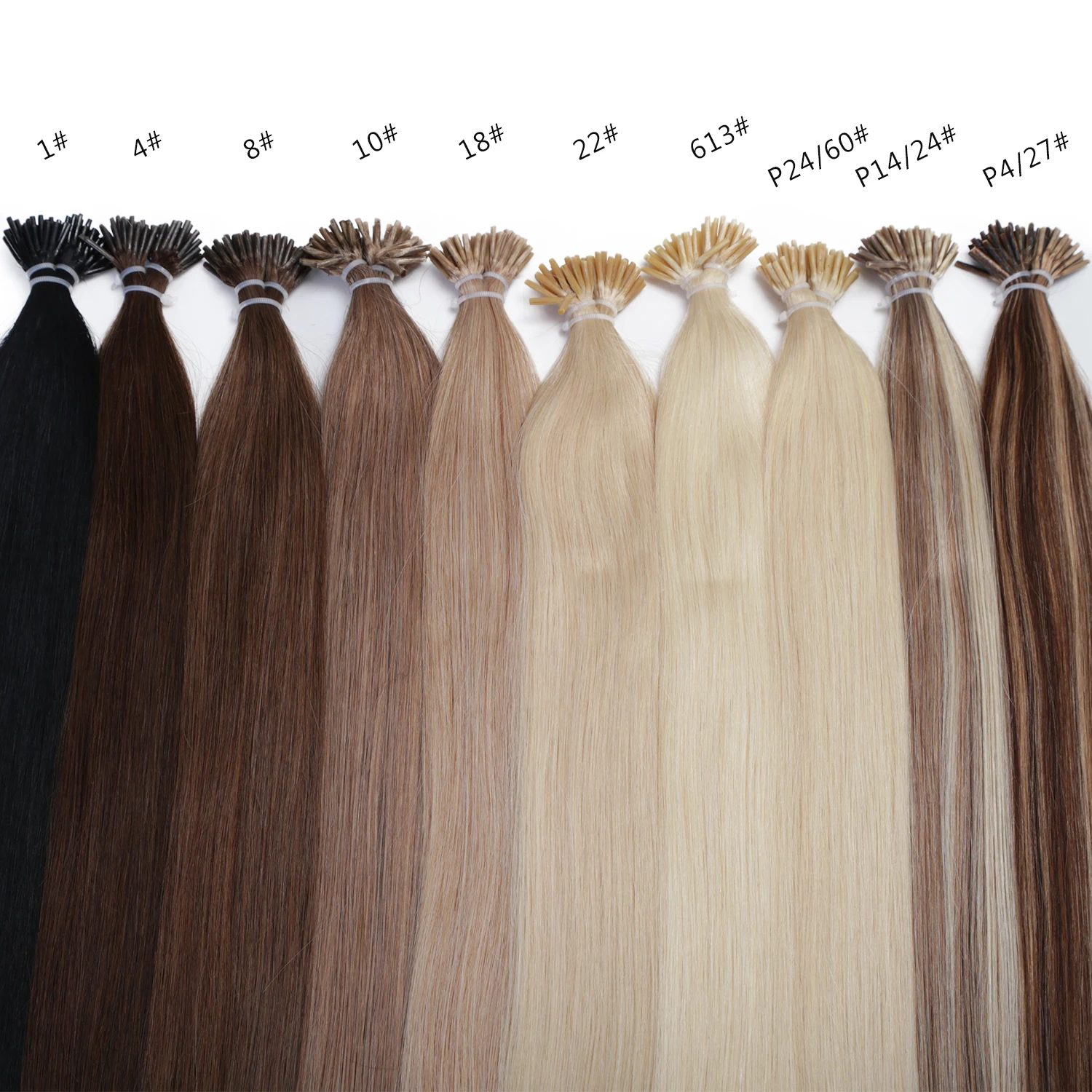
Neitsi 100%Human Hair Double Drawn Wholesale Italian Keratin U tip/Flat tip/I Tip Hair Extensions 