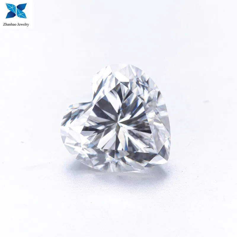 

Factory direct to sale VVS White Genuine Loose Moissanite Diamonds