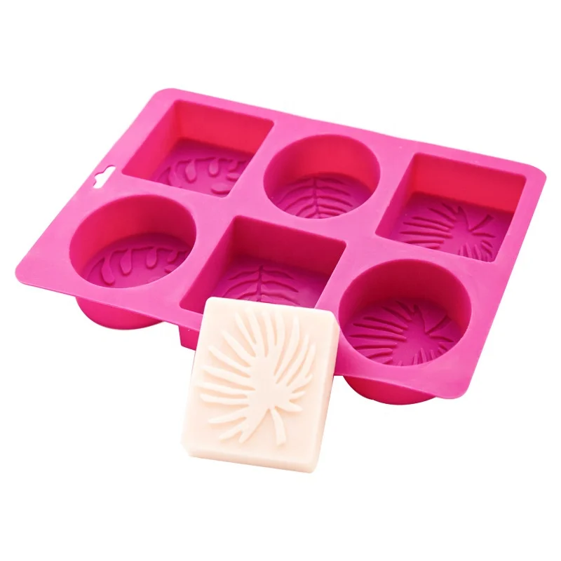 

Craft DIY Silicone Small Square Soap Making Mould White Handmade Soap Moulds Silicone Mold, Customized color