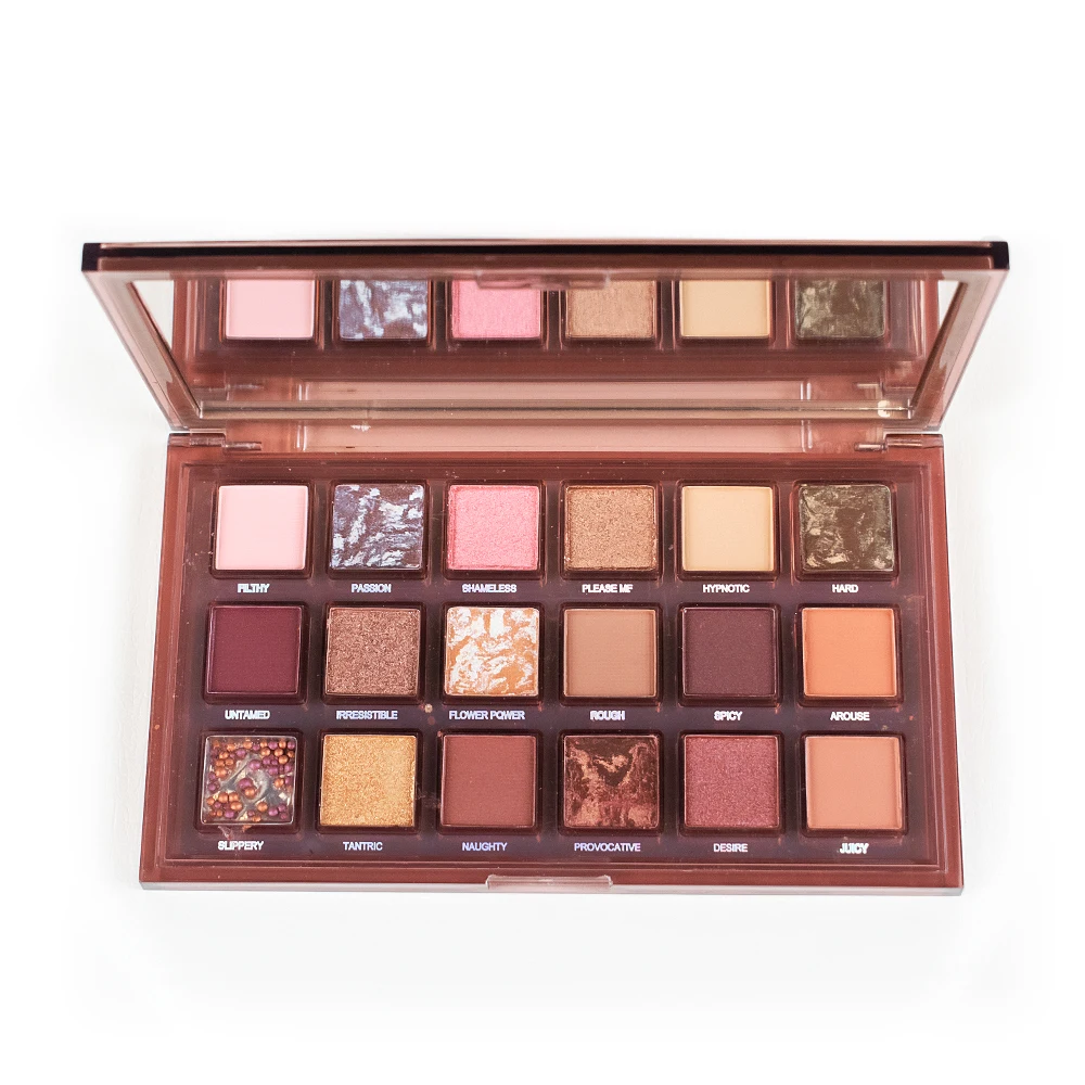 

Wholesale Customize 18 Colors Eye Shadow Vegan Cosmetic Eye Shadow Palette