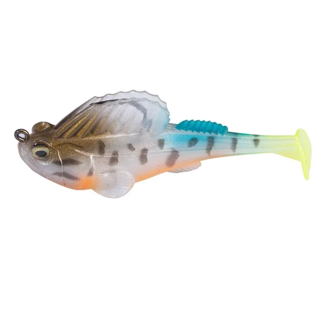 

Bass master dark sleeper soft plastic Swimbait mudskipper Silicone fishing lure