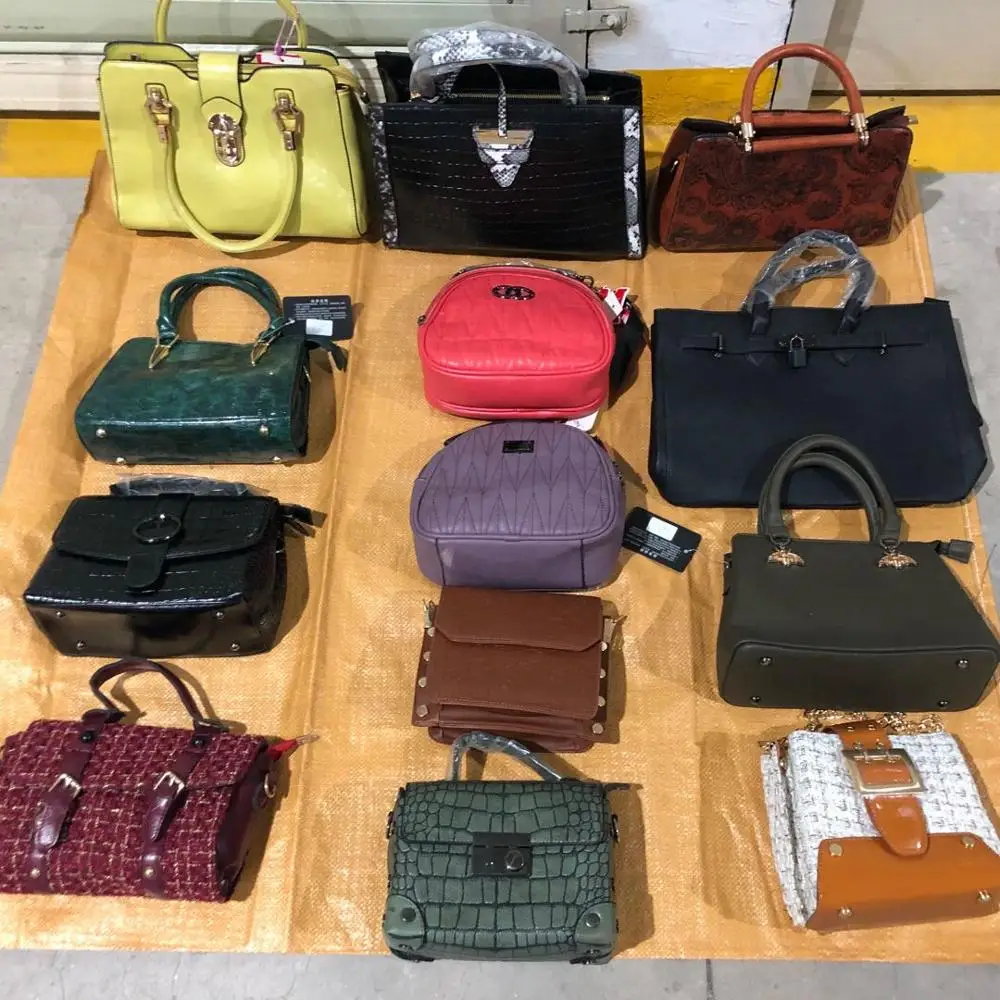 

GZY Factory sale Wholesale Liquidation bags women ladies fashion stock handbag 2020, Multi color