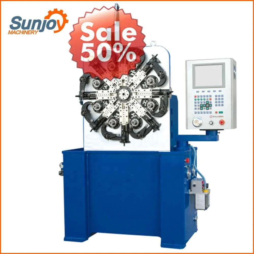 
Coil spring Torsion spring coiling machine rolling machine manufacturer spring machine with ISO from Sunjoy 