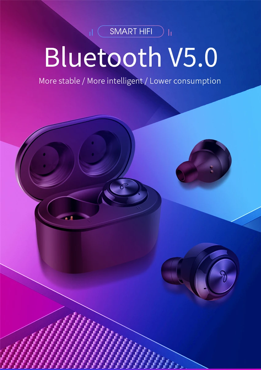 Ctype New products 2019 TWS A6 Mini earphone wireless V5.0 headphones Earbuds tws earphone - ANKUX.COM