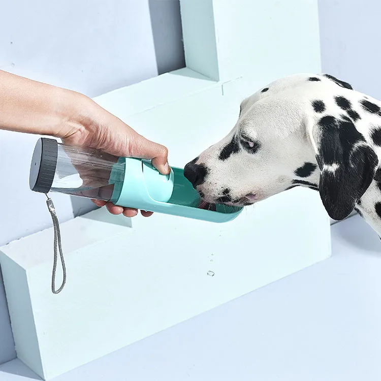 

MIKENDA Wholesale Hot for walking portable plastic travel recycling dispenser 250ml Pet dog water bottles