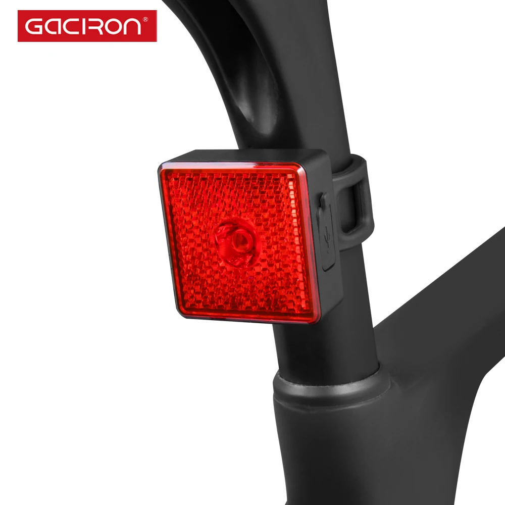 

Gaciron W08-40A 6 working modes bicycle rear tail light waterproof back bike light sensor
