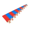 2019 Hot sale Montessori materials wooden educational toys Early education math toy Numerical Rods
