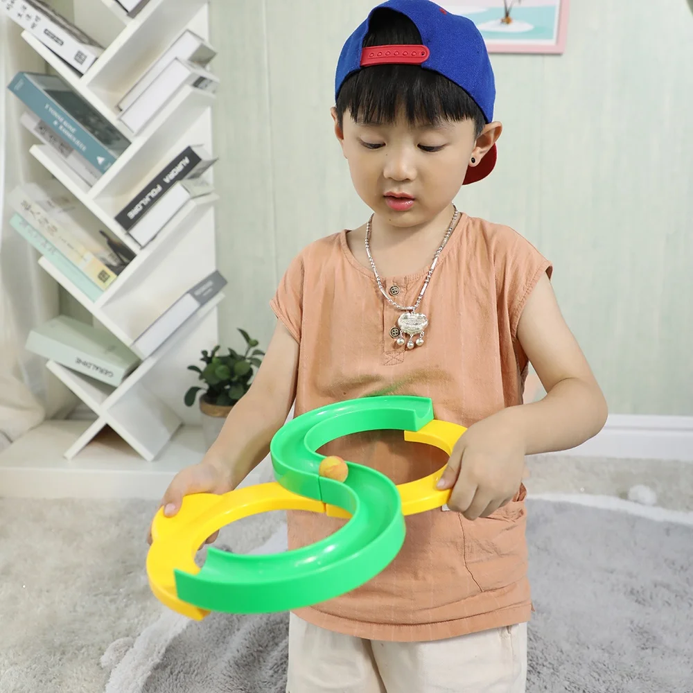 

Integration Coordination exercise Balance Infinite Loop 8 Shape Track Ball Toys