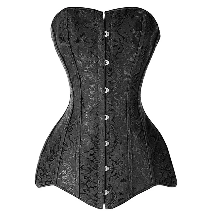 

leather floral sexy body beauty Postpartum strap Steel corset