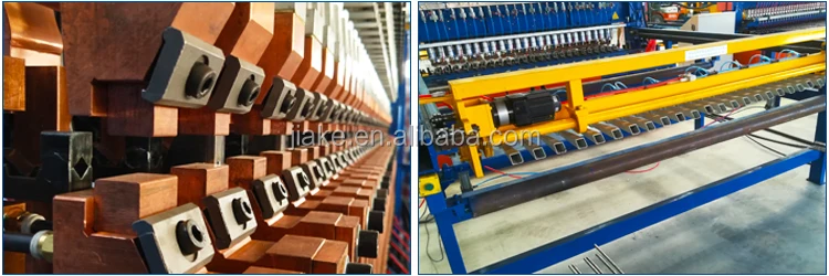 Automatic reinforcing building wire mesh machine