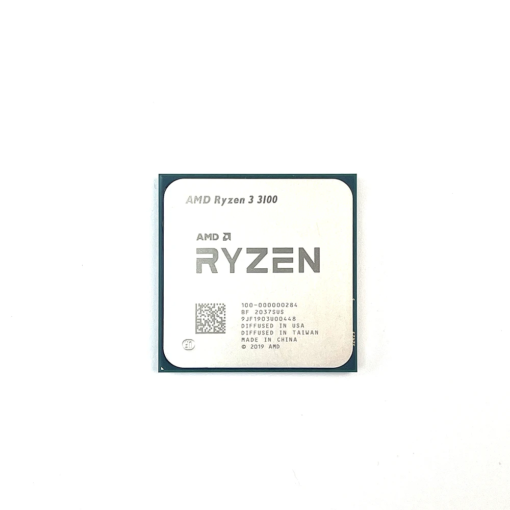

AMD Ryzen 3 3100 R3 3100 3.6 GHz Quad-Core Eight-Thread 65W CPU Processor L3=16M 100-000000284 Socket AM4 New but without cooler
