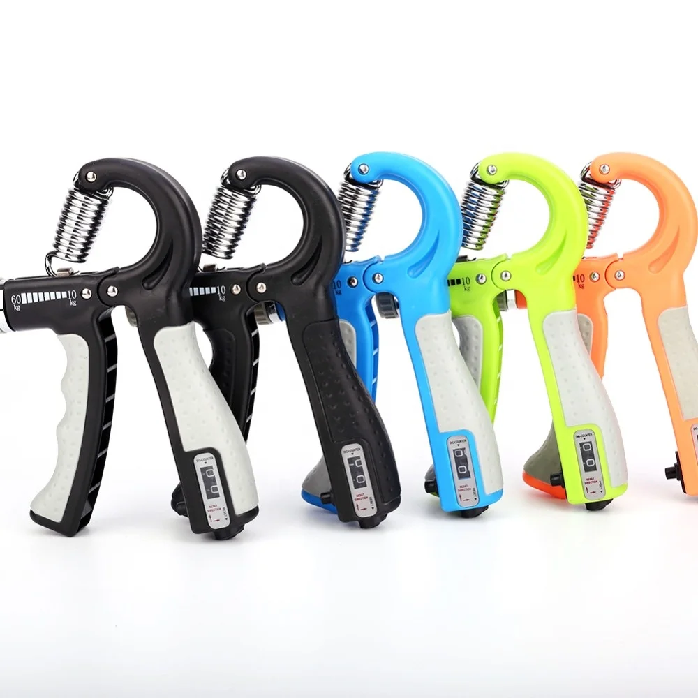 

Adjustable R-Shape counter hand grip hand grip power strength expander strengthener exerciser, 5colors