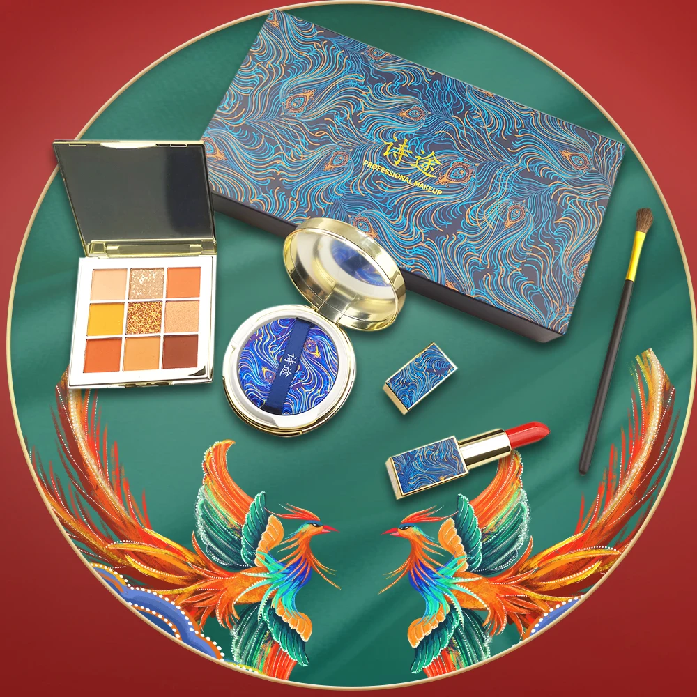 

Daily Use Makeup Set Lipstick Air Cushion Eye Shadow Kit Cosmetics Set Makeup Set