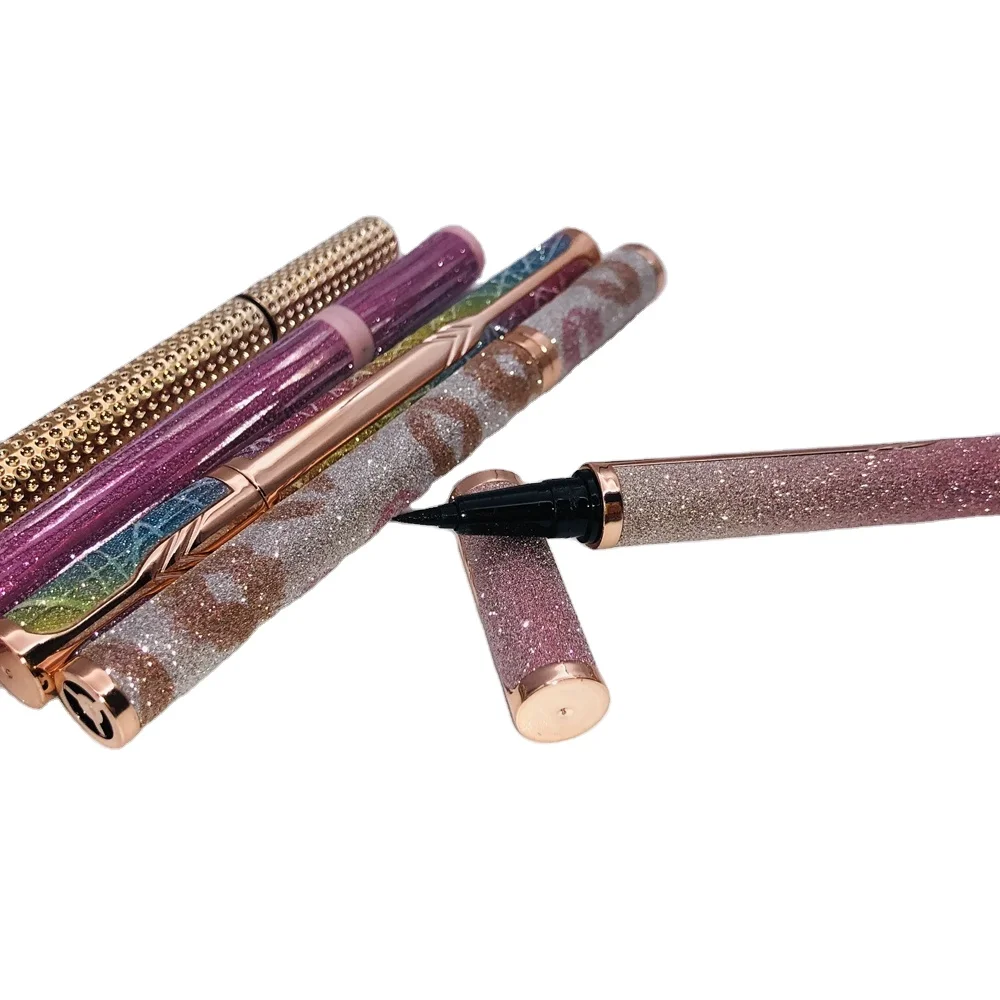 

mikiwi gold diamond shiny Magic EyelinerAdhesive eyelash glue Pencilluxury strip False Eyelashes Glue Eyeliner