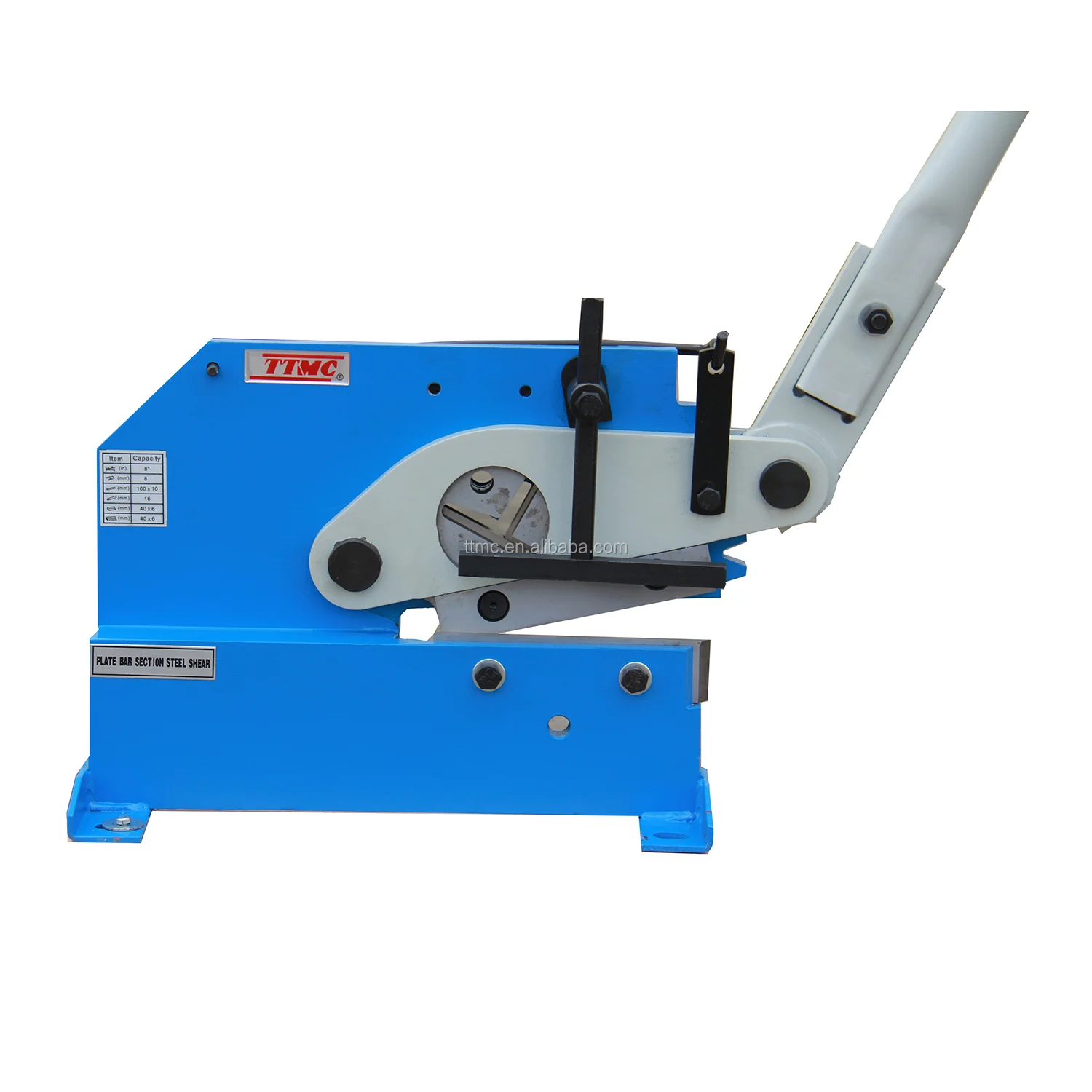 Pbs8 Ttmc Bar And Section Shear Manual Iron Worker Buy Ttmc Manual