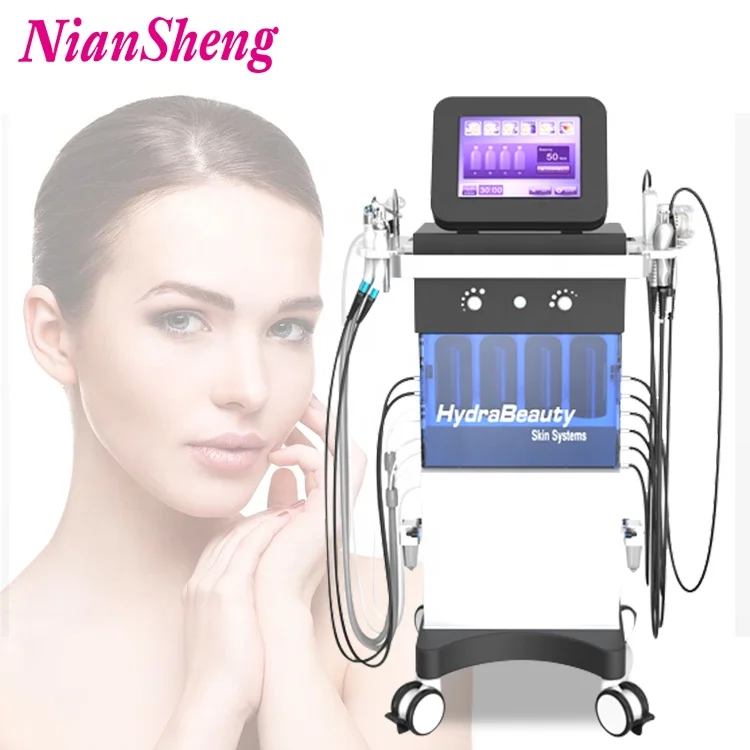 

Hydra-facials Machine 2021 10 in 1 Hydra Machine Facial Microdermabrasion Diamond Aqua Peeling Facial Machine