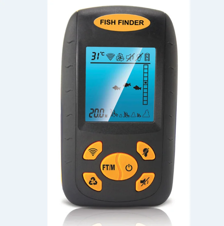 

Wireless portable fish finder used in bait boat fish finder Water-resistant design fish finder sonar