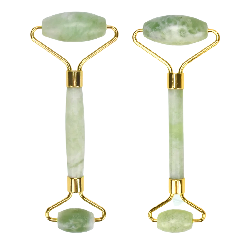 

Skin Roller Massage Jade Facial SkinCare Roller 2021