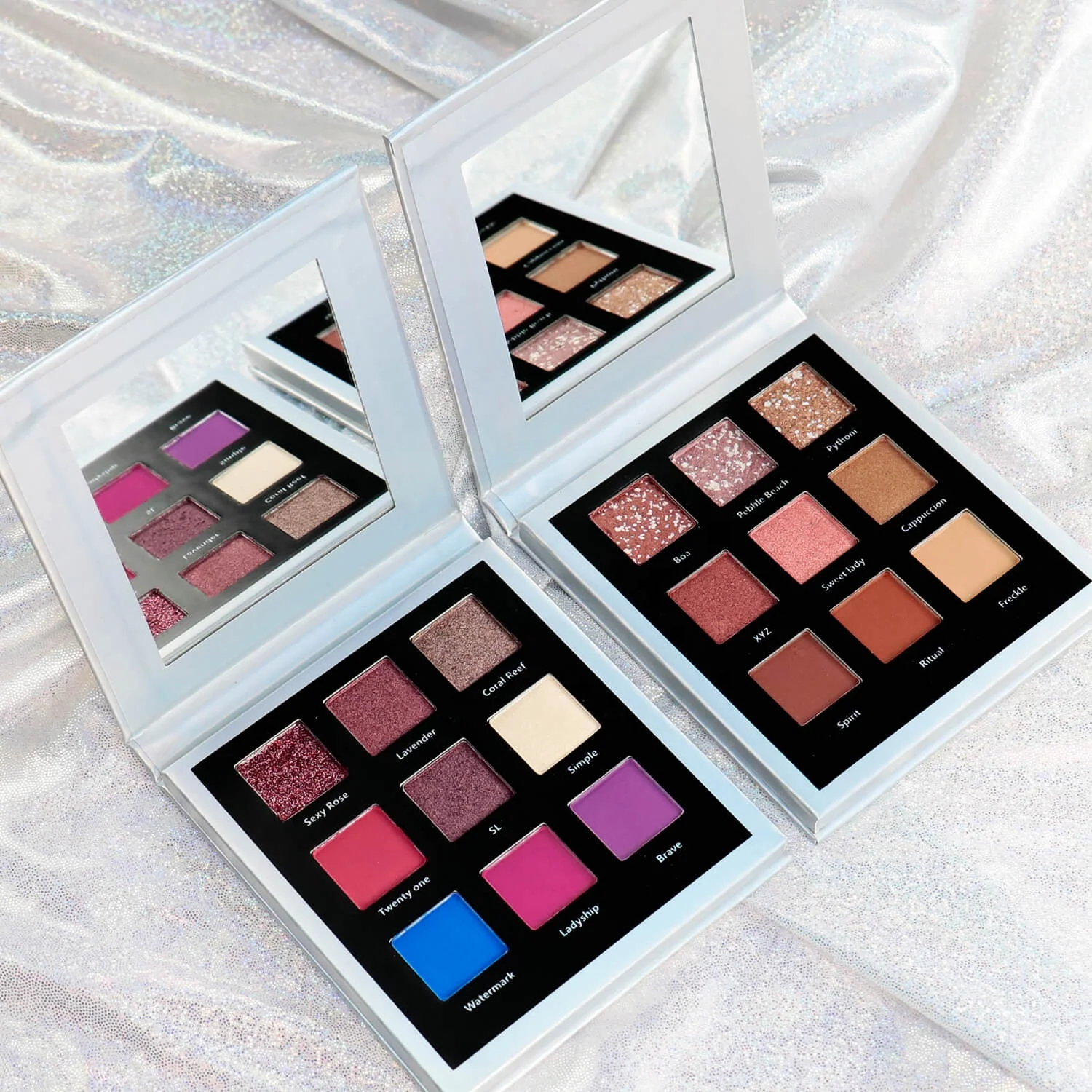 

new private label eye shadow palette high pigment summer colors palette 9 colors cardboard eyeshadow palette