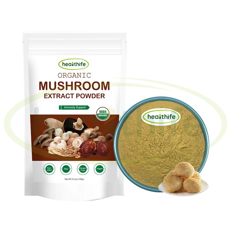 

Healthife Organic Hericium Erinaceu Lions Mane Mushroom Extract Lions Mane Powder