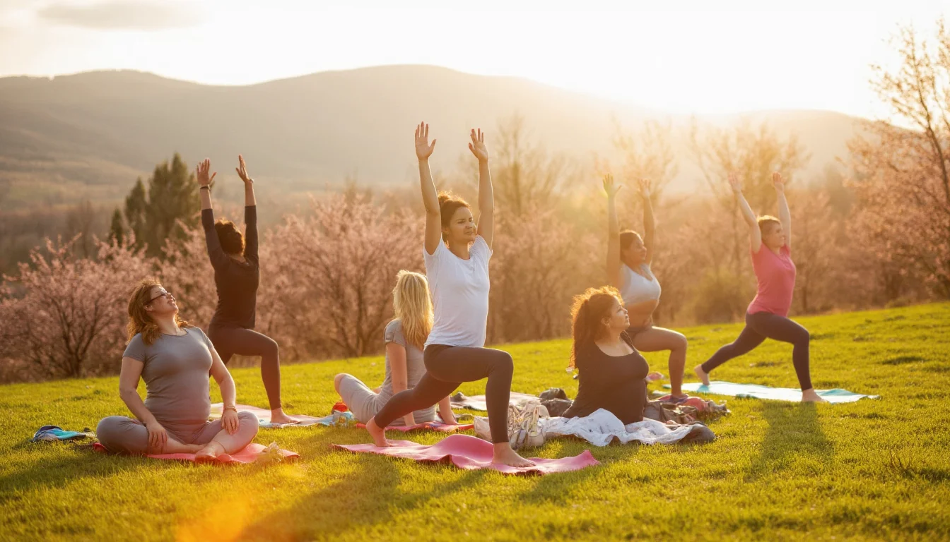 Spring Yoga Pic Why Outdoor Yoga Is 2026βs Favorite Spring Recovery Activity