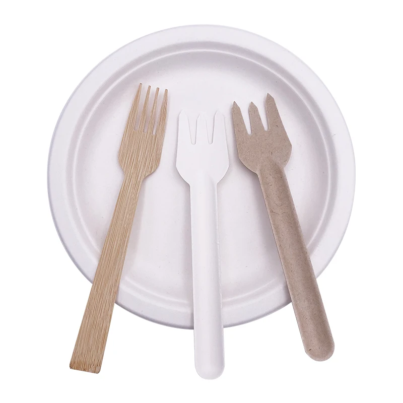 

disposal plat plates napkins cups cardboard kraft paper spoons straw fork knif, Nature