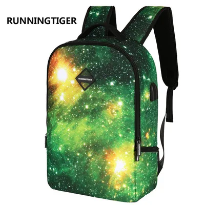 

Best Selling USB Star Shoulder Bag Student Bag Multi-function Headset Charging Business Travel Backpack, As pictures