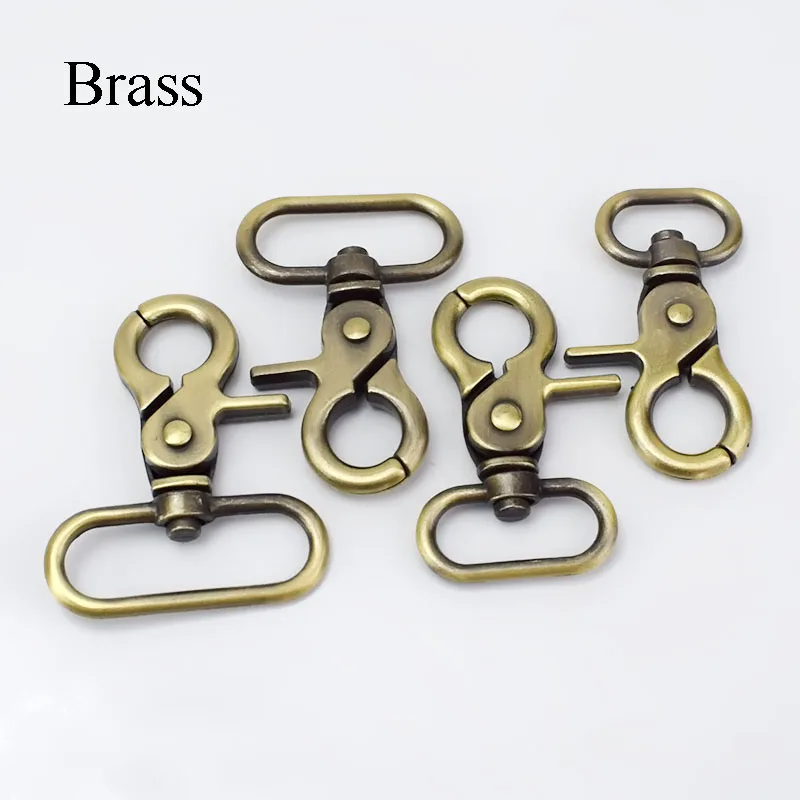Meetee H41 Luggage Accessory Swivel Lobster Buckle Alloy Belt Buckle For Handbag Clasp Lobster