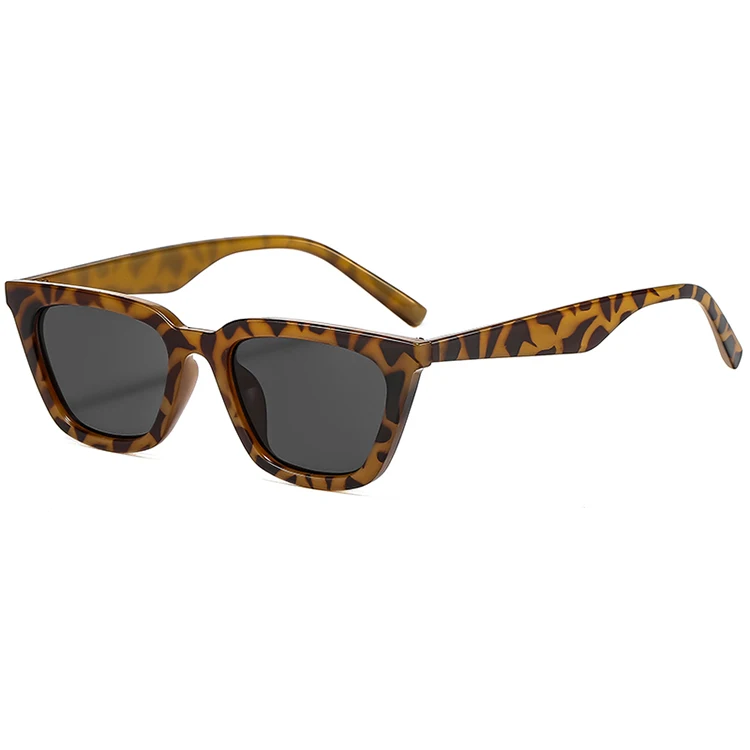 

UV400 Trendy Skinny Cat Eye Sunglasses Women Retro Tiny Square Shade Sunglasses