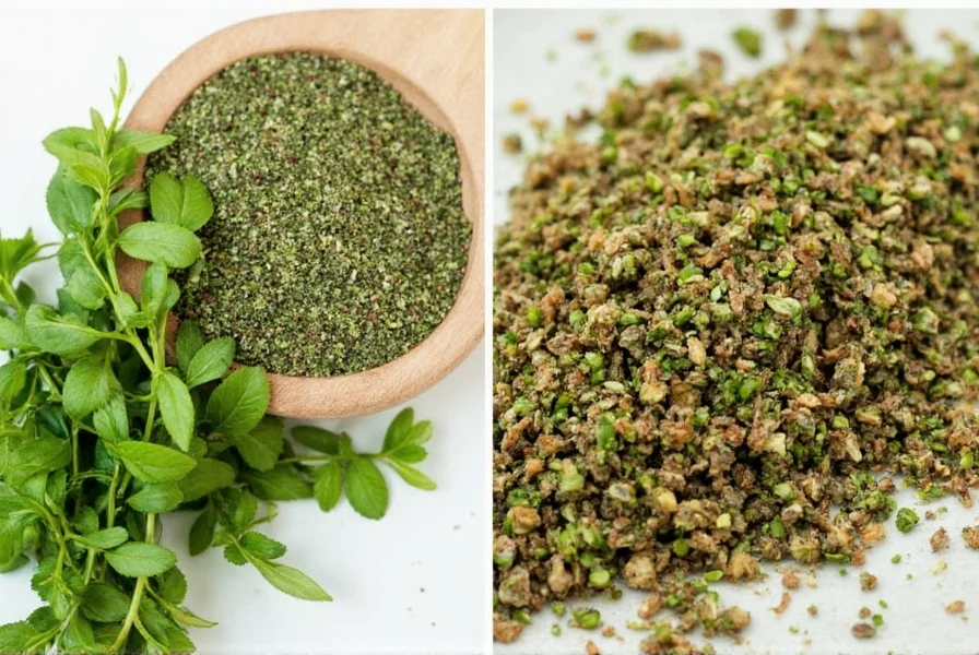 Oregano comparison chart