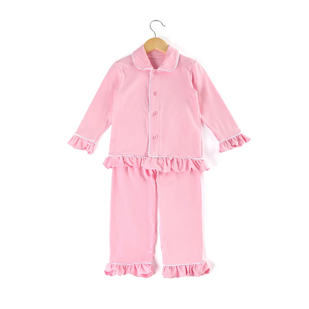 

children's clothing girls' suit home service Christmas cardigan pajamas