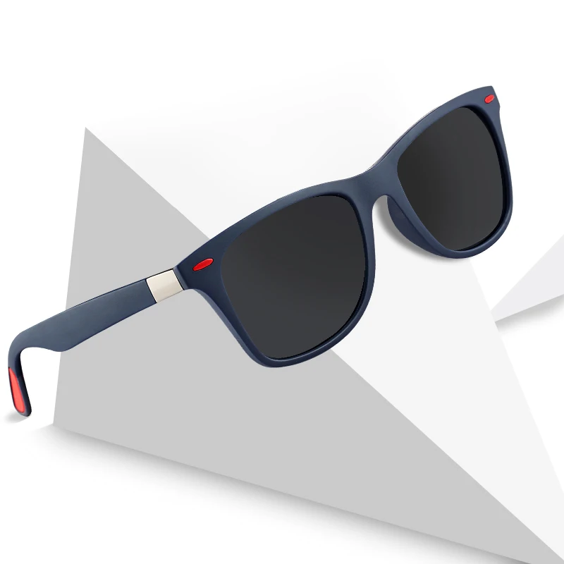 

Squerbling 2021 BRAND DESIGN Classic Polarized Sunglasses Men Women Driving Square Frame Sunglasses Mens Sports