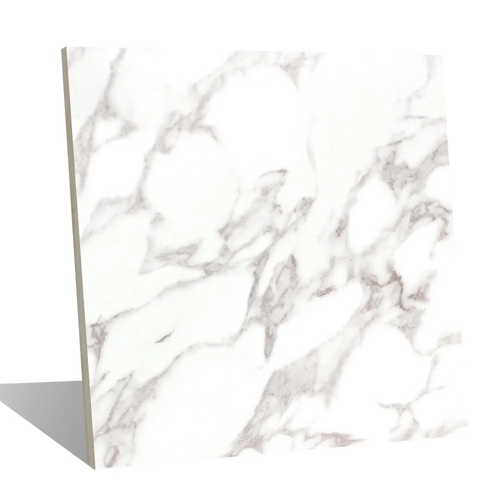 
Foshan china 60x60 cm glossy marble look full polished glazed ceramic floor tile for Interior 