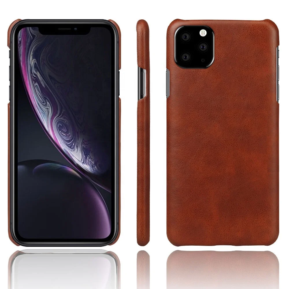 

Luxury Crazy Horse Pattern PU Leather hard back Cover Phone Case For Iphone 11/11pro /11pro max, Multi-color, can be customized