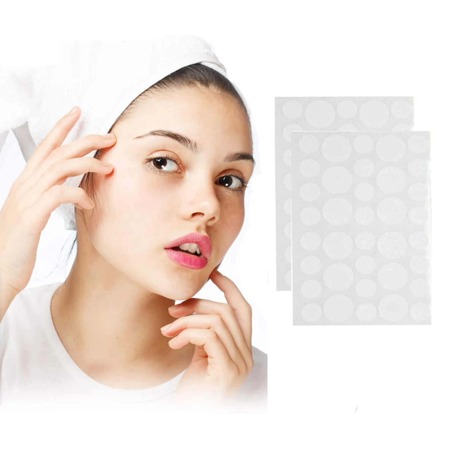 

hydrocolloid Acne Pimple Patch Acne Patch for blemishes whiteheads quick healing 200pcs pack wholesale