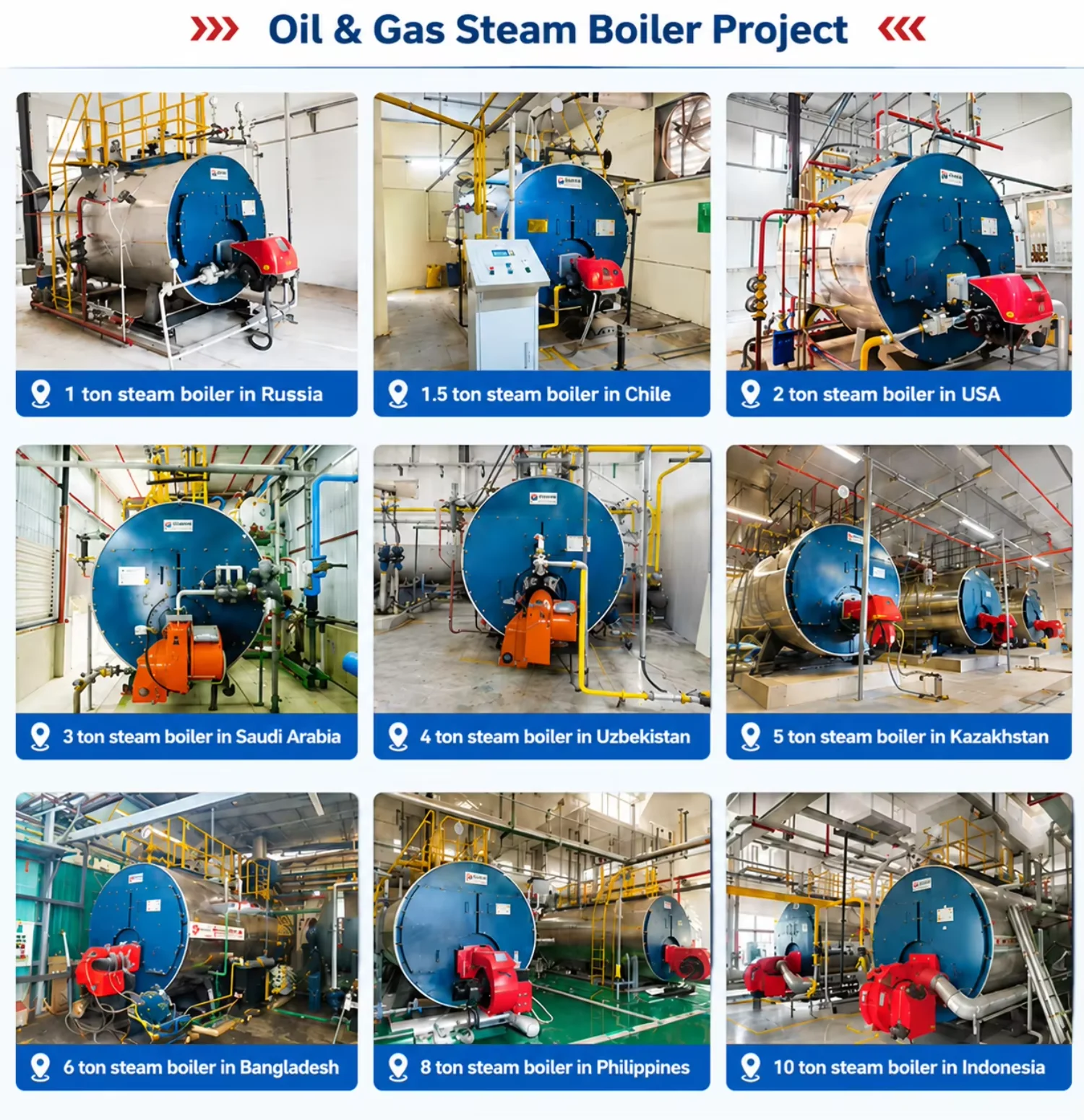 Steam Boiler, 5000kg/h, 1000kg/h, LPG - detail 20
