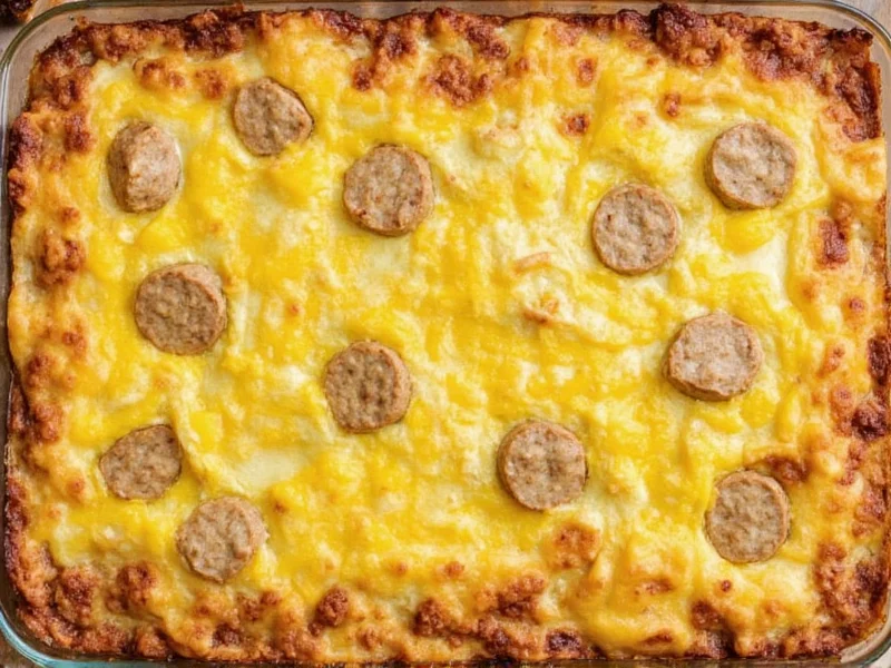 Easy Breakfast Casserole Without Sausage Recipe | 5-Ingredient