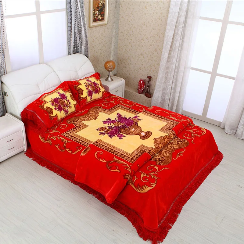 China Low Price 4 Piece Mink Blanket Manufacturer Dubai Blanket Buy 4