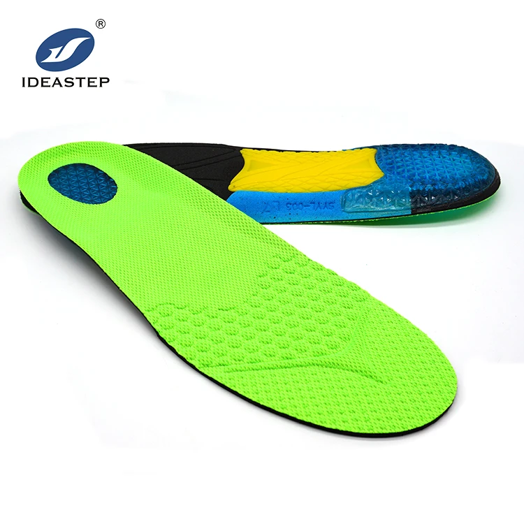 

Ideastep soft PU foam breathable insole PP shell for longitudinal arch support heel spurs heel pain foot care orthotic insole, Customized