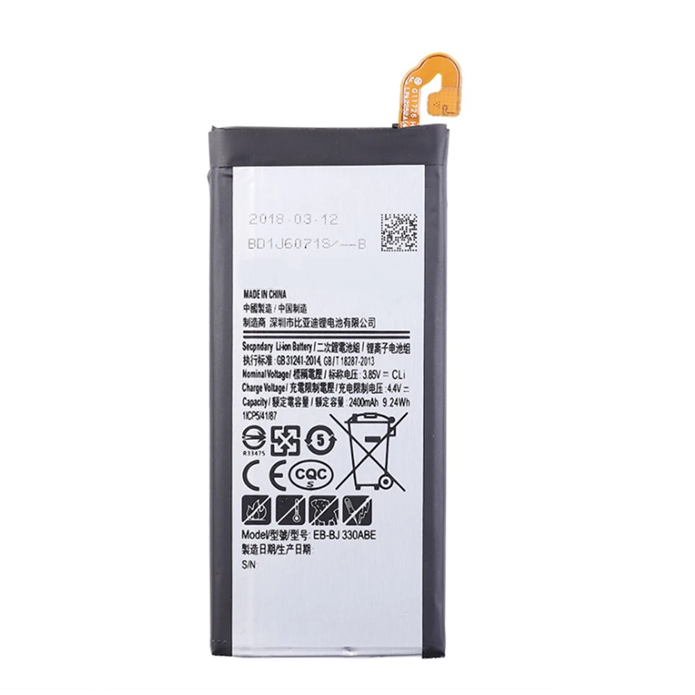 

2021 years good quality Battery For Samsung Galaxy SM-J330 SM-J330F Galaxy J3 2017 EB-BJ330ABE 2400mAh