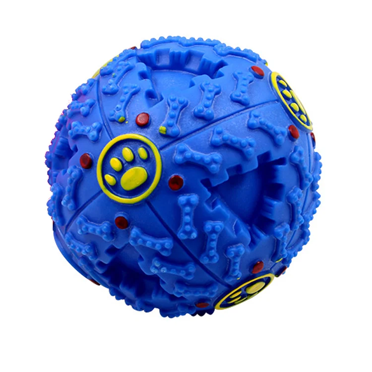 

Wholesale Cheap Pet Supplies Squeaky Dog Ball Toy for Aggressive Chewers Pet Ball Chew Toys, Blue,black,pink